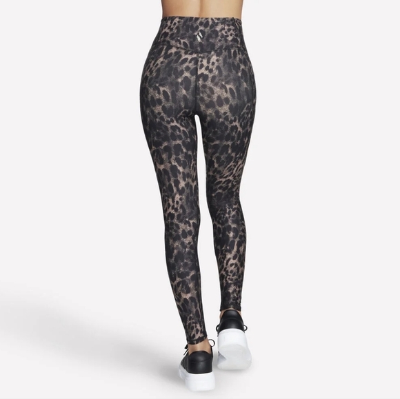 Skechers Diamond Brushed Cheetah High Waisted Legging Size 3XL - Picture 2 of 10